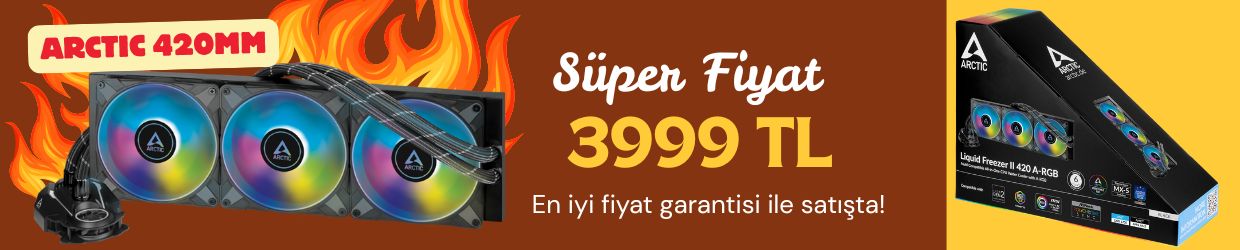 Arctic II 420mm ARGB Sıvı İşlemci Soğutucu