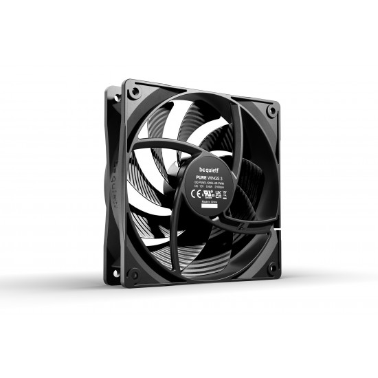 be quiet! Pure Wings 3 PWM 120mm high-speed Fan