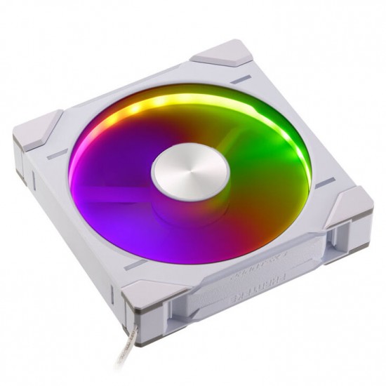 Phanteks D30 PWM Regular Airflow, D-RGB Fan - 140mm, Beyaz