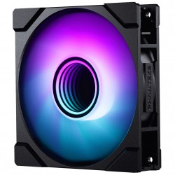 PHANTEKS M25 Gen2 PWM D-RGB Fan - Reverse Blade, 120mm, Black