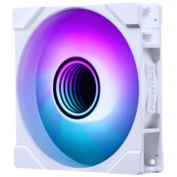 PHANTEKS M25 Gen2 PWM D-RGB Fan - Reverse Blade, 140mm, White