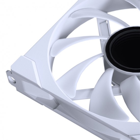 PHANTEKS M25 Gen2 PWM D-RGB Fan, 3-Pack - 140mm, White PHANTEKS M25 Gen2 PWM D-RGB Fan, 3-Pack - 140mm, White