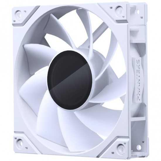 PHANTEKS M25 Gen2 PWM D-RGB Fan, 3-Pack - Reverse Blade, 120mm, White