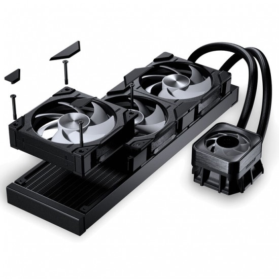 Phanteks GLACIER ONE 360D30 X2 DRGB AIO Sıvı İşlemci Soğutucu - 360mm - Siyah Renk Phanteks GLACIER ONE 360D30 X2 DRGB AIO Sıvı İşlemci Soğutucu - 360mm - Siyah Renk