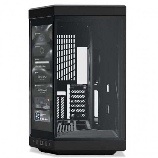 HYTE Y70 Touch Siyah Dokunmatik Ekranlı Gaming Kasa (CS-HYTE-Y70-B-L)