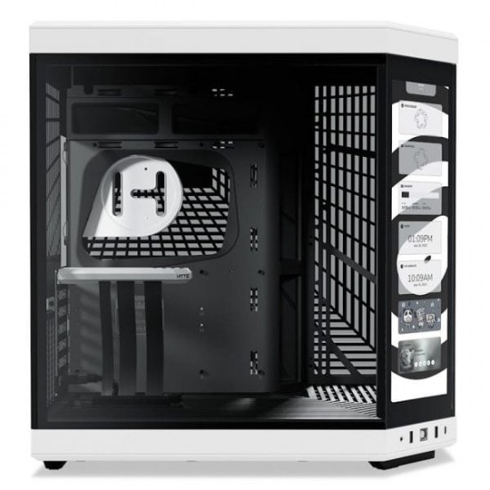 HYTE Y70 Touch Beyaz Dokunmatik Ekranlı Gaming Kasa (CS-HYTE-Y70-BW-L)