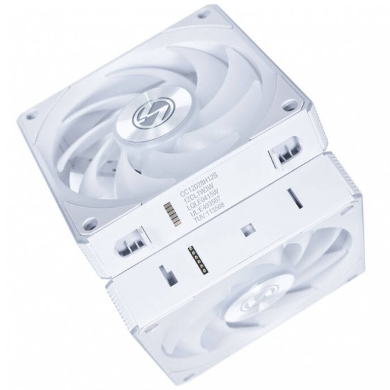 Lian Li UNI FAN CL Wireless - 120mm (12cm) , Beyaz Fan, 3'lü Paket (Kontrolcü Dahil) Lian Li UNI FAN CL Wireless - 120mm (12cm) , Beyaz Fan, 3'lü Paket (Kontrolcü Dahil)