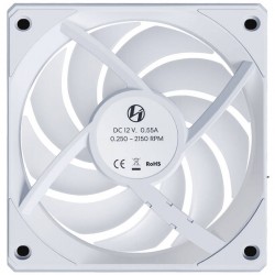 Lian Li UNI FAN CL Wireless Reverse Blade - 120mm (12cm) , White Fan Lian Li UNI FAN CL Wireless Reverse Blade - 120mm (12cm) , White Fan