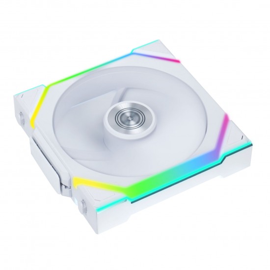 Lian Li UNI FAN SL Wireless ARGB PWM Fan - 120mm, Beyaz Renk - Reverse Blade Lian Li UNI FAN SL Wireless ARGB PWM Fan - 120mm, Beyaz Renk - Reverse Blade