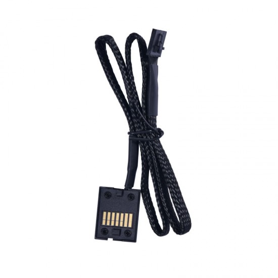 Lian Li UNI FAN TL LCD 120mm Siyah Fan - Model: 12TLLCD3B - Kontrolcü Dahil 3'lü Set