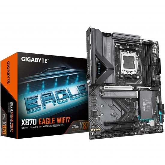Gigabyte X870 EAGLE WIFI7 - Anakart - ATX - Socket AM5 - AMD X870