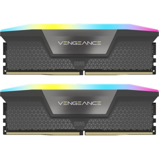 Corsair VENGEANCE RGB 32GB (2x16GB) DDR5 DRAM 5600MHz C36 Memory Kit  Corsair VENGEANCE RGB 32GB (2x16GB) DDR5 DRAM 5600MHz C36 Memory Kit