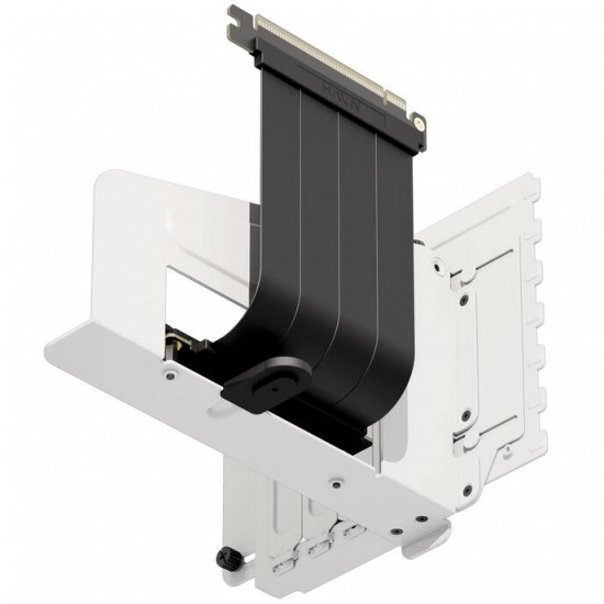 HAVN HS 420 Bilgisayar Kasası için Vertical GPU Mounting Bracket - Beyaz Renk (PCIe 5.0)