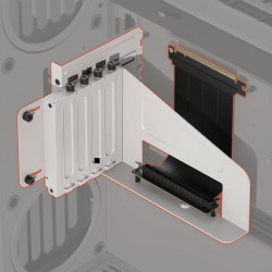 HAVN HS 420 Bilgisayar Kasası için Vertical GPU Mounting Bracket - Beyaz Renk (PCIe 5.0) HAVN HS 420 Bilgisayar Kasası için Vertical GPU Mounting Bracket - Beyaz Renk (PCIe 5.0)