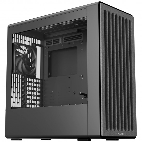 HAVN BF 360 Flow E-ATX PC Case - Black (3 pre-installed fans) HAVN BF 360 Flow E-ATX PC Case - Black (3 pre-installed fans)