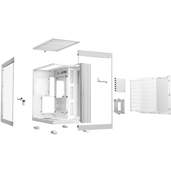 be quiet! Light Base 600 DX Beyaz Renk Kasa - Fansız Model be quiet! Light Base 600 DX Beyaz Renk Kasa - Fansız Model