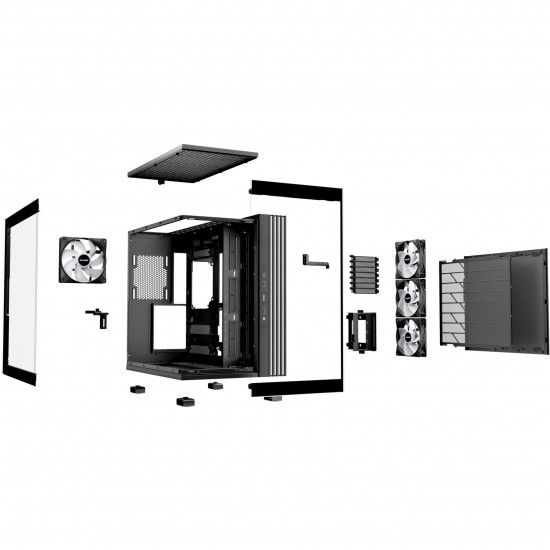 be quiet! Light Base 600 LX Siyah Renk Kasa - 4 Fanlı Model be quiet! Light Base 600 LX Siyah Renk Kasa - 4 Fanlı Model