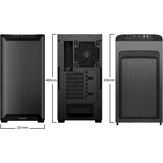 be quiet! Pure Base 501 Black Airflow Window Case be quiet! Pure Base 501 Black Airflow Window Case