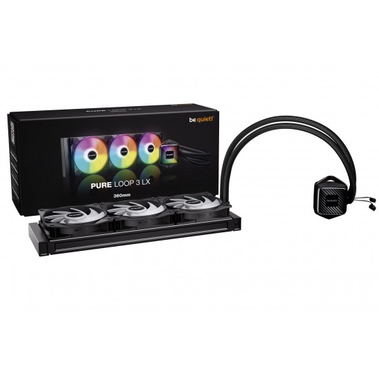 be quiet! PURE LOOP 3 LX 360mm All-in-One Sıvı İşlemci Soğutucusu be quiet! PURE LOOP 3 LX 360mm All-in-One Sıvı İşlemci Soğutucusu