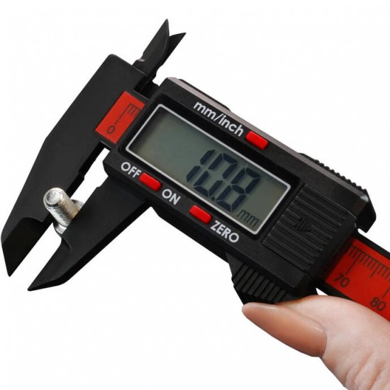 Thermal Grizzly TG Digital Caliper, 150mm, IP54, ABS - Black (Dijital Kumpas)