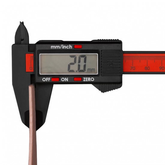 Thermal Grizzly TG Digital Caliper, 150mm, IP54, ABS - Black (Dijital Kumpas)