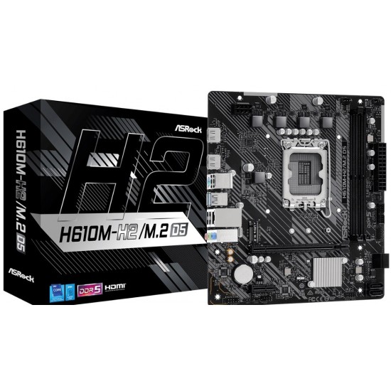 ASRock H610M-H2/M.2 D5 Motherboard ASRock H610M-H2/M.2 D5 Motherboard