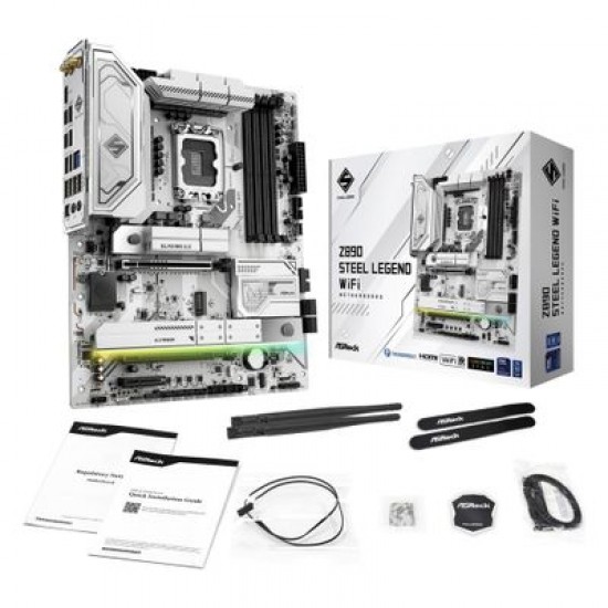 ASRock Intel 1851 Z890 Steel Legend WiFi Mainboard