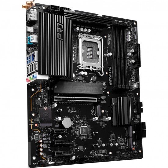 ASRock Z890 PRO-A WiFi Anakart - LGA1851 Soket - Z890 Chipset