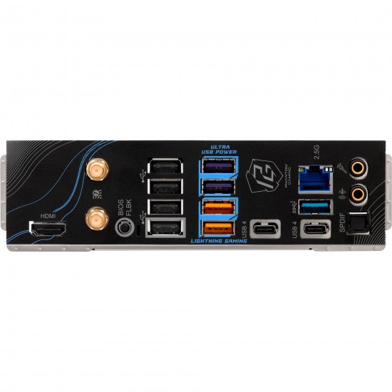 ASRock Phantom Gaming X870 RIPTIDE WiFi Anakart - AM5 Soket - AMD X870 Chipset