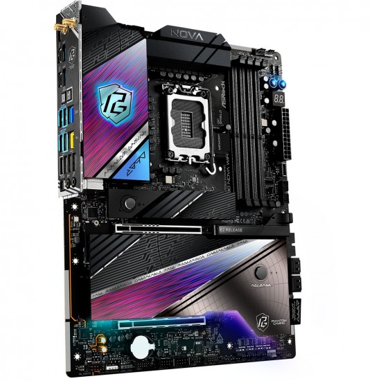 ASRock Phantom Gaming Z890 NOVA WIFI Anakart - ATX - LGA1851 Soket - Z890 Chipset