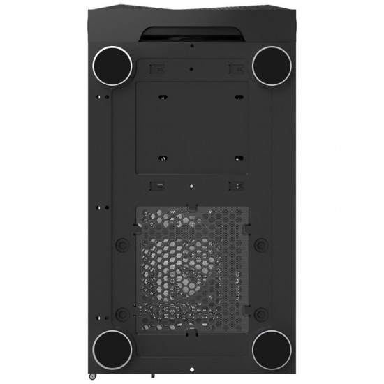 Montech X3 Mesh Midi-Tower, RGB Oyuncu Kasası -3x140mm + 3x120mm Toplam 6 Fanlı - Siyah