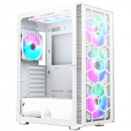 Montech X3 Glass Midi-Tower, RGB Oyuncu Kasası -3x140mm + 3x120mm Toplam 6 Fanlı