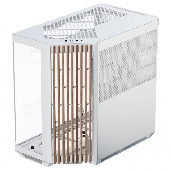 APNX V1 Bilgisayar Kasası - Midi-Tower, ATX, Tempered Glass – Renk: Beyaz + Ağaç (wood) APNX V1 Bilgisayar Kasası - Midi-Tower, ATX, Tempered Glass – Renk: Beyaz + Ağaç (wood)