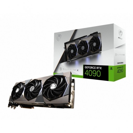 MSI Ekran Kartı GeForce RTX 4090 SUPRIM X 24GB GDDR6X