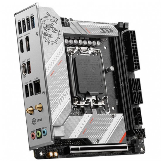 MSI B760I Edge WiFi, LGA 1700 Socket, B760I Chipset, Mini-ITX - DDR5 Mainboard