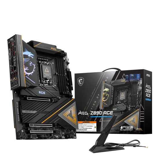 MSI MEG Z890 ACE Anakart, LGA 1851, Intel Z890, ATX, DDR5