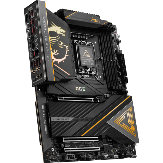 MSI MEG Z890 ACE Anakart, LGA 1851, Intel Z890, ATX, DDR5