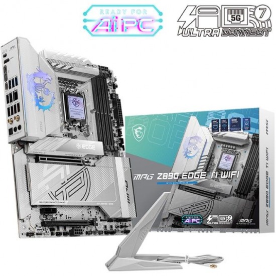 MSI MPG Z890 EDGE TI WIFI Anakart LGA1851 Soket - Z890 Chipset
