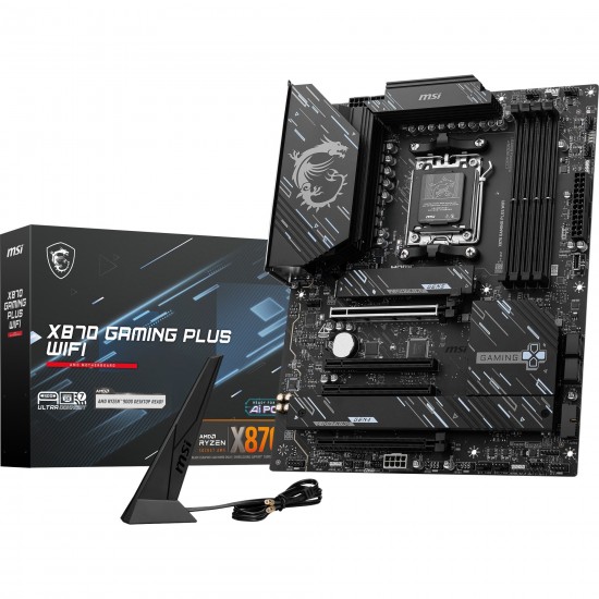 MSI X870 GAMING PLUS WIFI Anakart - AM5 Soket - X870 Chipset