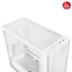 29 Ekim 2025 - ASUS A21 Temperli Cam USB 3.0 mATX Mesh Beyaz Mid Tower Kasa