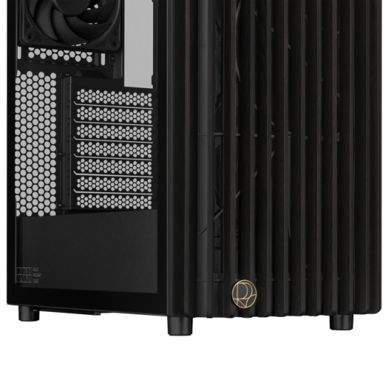 ASUS ProArt PA401 Wood Edition PC Kasası, Midi Tower, Tempered Glass (Cam Panel) ATX - Siyah ASUS ProArt PA401 Wood Edition PC Kasası, Midi Tower, Tempered Glass (Cam Panel) ATX - Siyah