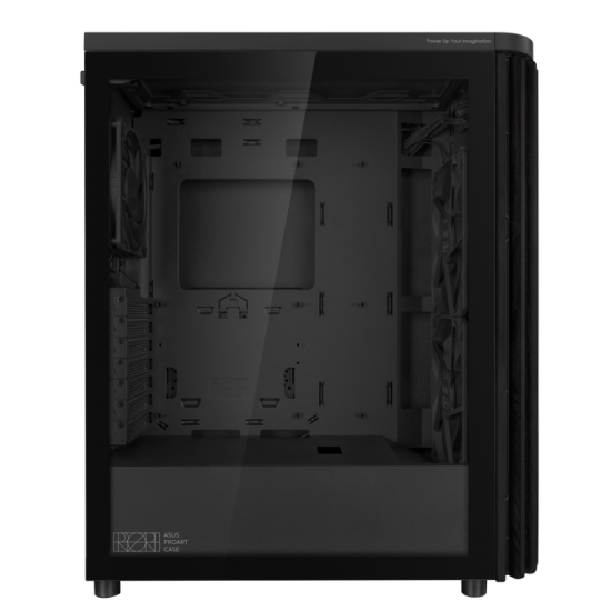 ASUS ProArt PA401 Wood Edition PC Kasası, Midi Tower, Tempered Glass (Cam Panel) ATX - Siyah ASUS ProArt PA401 Wood Edition PC Kasası, Midi Tower, Tempered Glass (Cam Panel) ATX - Siyah