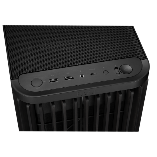 ASUS ProArt PA401 Wood Edition PC Kasası, Midi Tower, ATX - Siyah ASUS ProArt PA401 Wood Edition PC Kasası, Midi Tower, ATX - Siyah