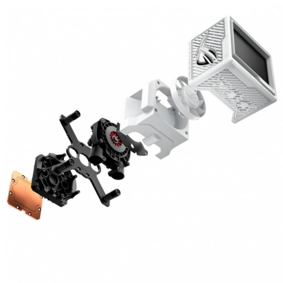 ASUS ROG Ryujin III 360 ARGB Extreme AiO Water Cooling - 360mm, Beyaz Renk ASUS ROG Ryujin III 360 ARGB Extreme AiO Water Cooling - 360mm, Beyaz Renk