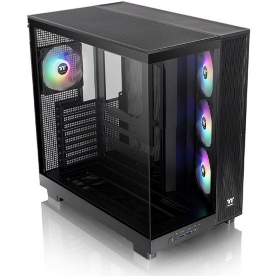 Thermaltake View 380 XL TG ARGB, Computer Case , Black Thermaltake View 380 XL TG ARGB, Computer Case , Black
