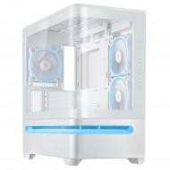 ASUS Prime AP202 ARGB - PC Case - White