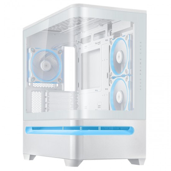 ASUS Prime AP202 ARGB - PC Case - White