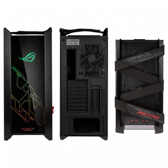 ASUS ROG Strix Helios Mid Tower, Tempered Glass - Black ASUS ROG Strix Helios Mid Tower, Tempered Glass - Black