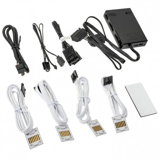 Lian Li UNI HUB SL-INF Controller, L-Connect 3 - Beyaz Renk Lian Li UNI HUB SL-INF Controller, L-Connect 3 - Beyaz Renk