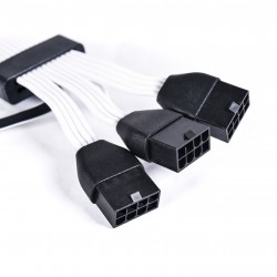 Lian Li Strimer Plus V2 12VHPWR 3x 8- to 16-pin extension - 335mm, 8 LED lanes